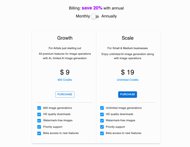 AISEO ART pricing