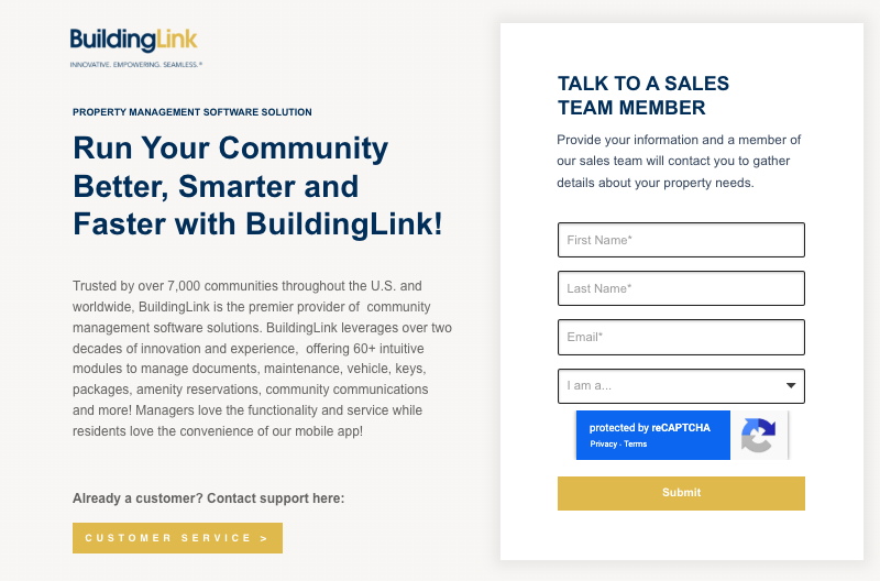 BuildingLink pricing