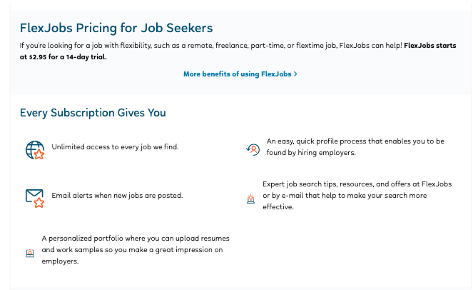 flexjobs pricing
