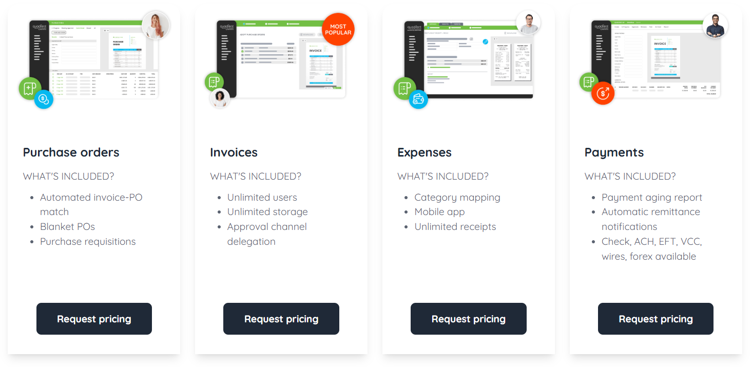 Quadient Accounts Payable pricing