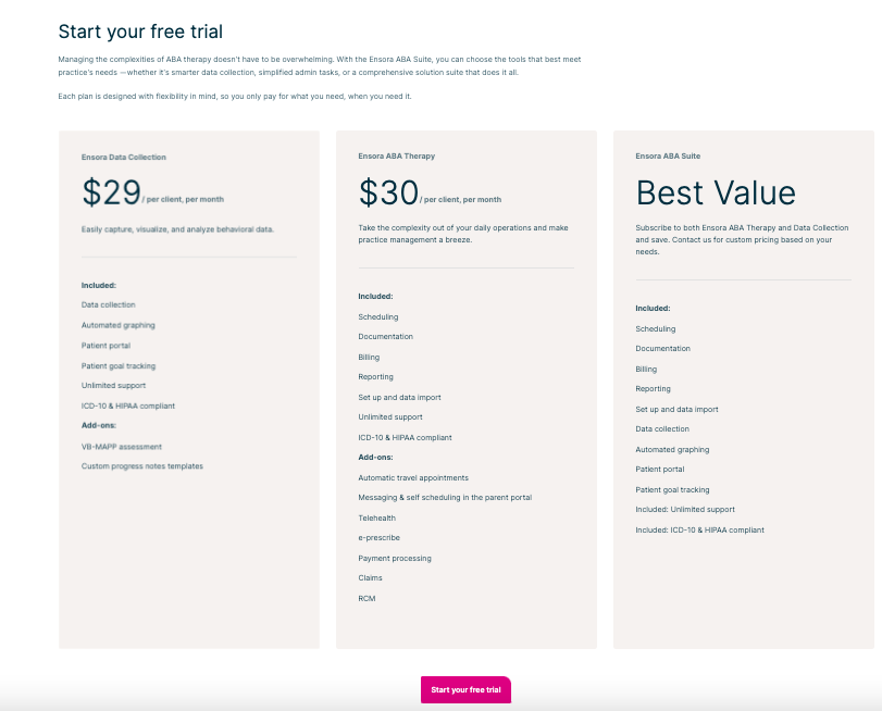 WebABA Professional pricing
