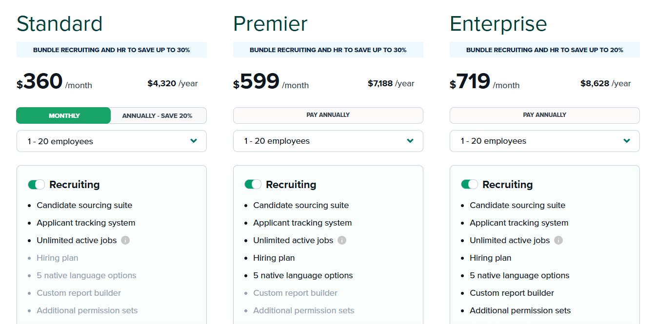 Betterteam vs Workable - Which Applicant Tracking System (ATS) Platform ...