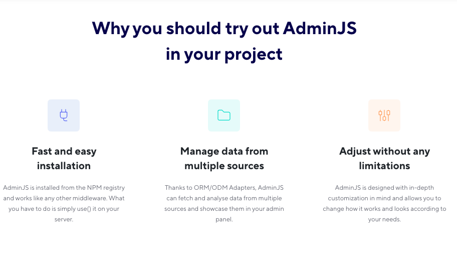 AdminJS Application Development Software Review 2026