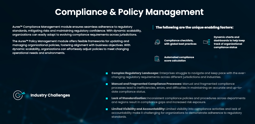 Aurex - Compliance & Policy Management
