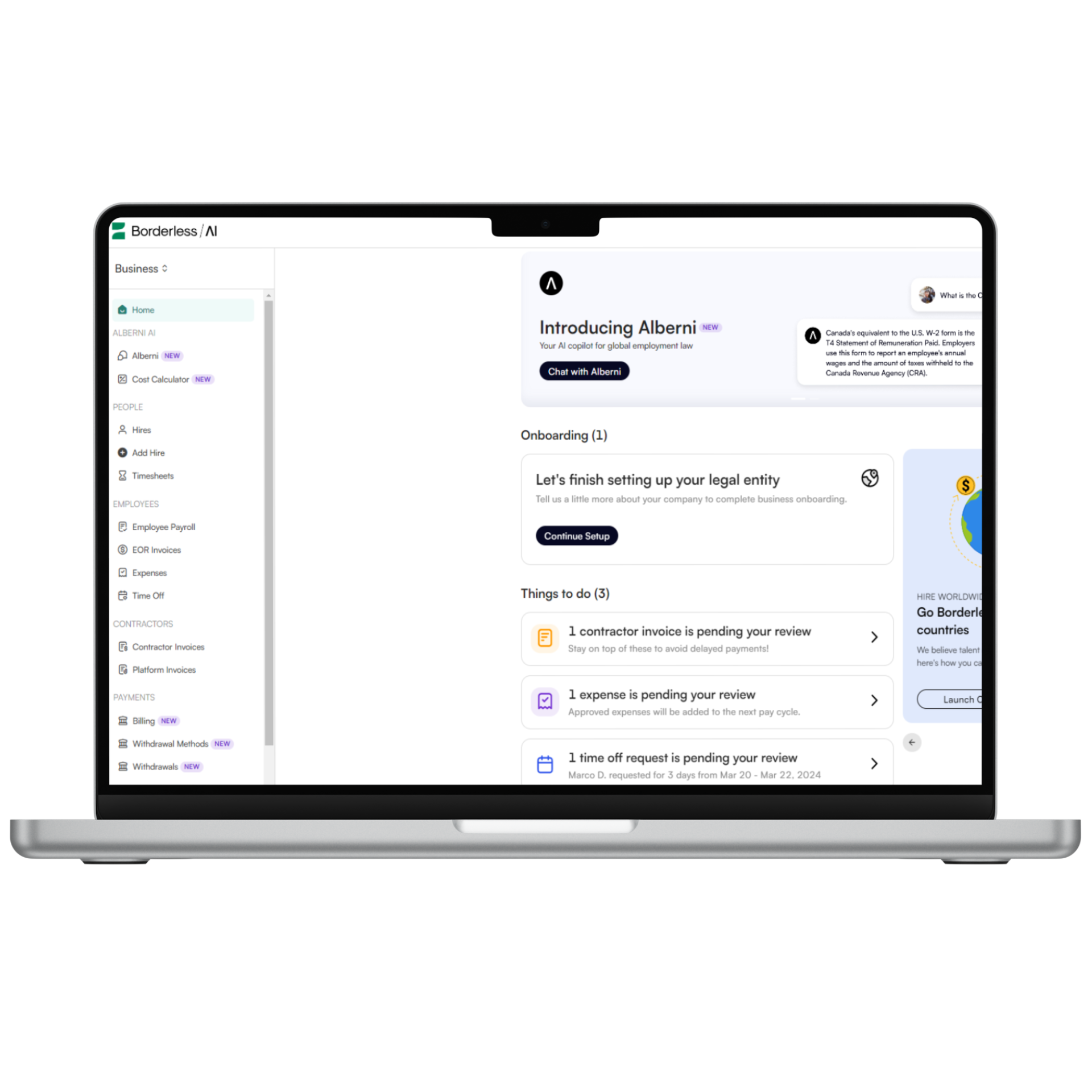Borderless AI Review 2026: Global HR for Enterprises