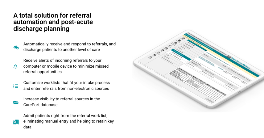 CarePort Referral Management