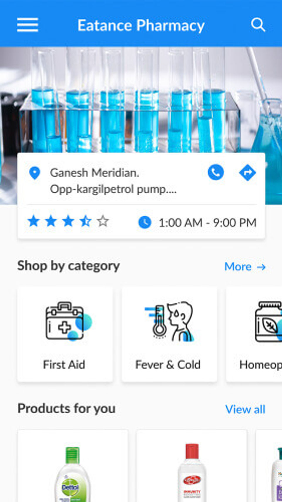 Eatance Pharmacy screenshot