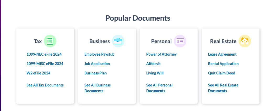 FormSwift - Documents