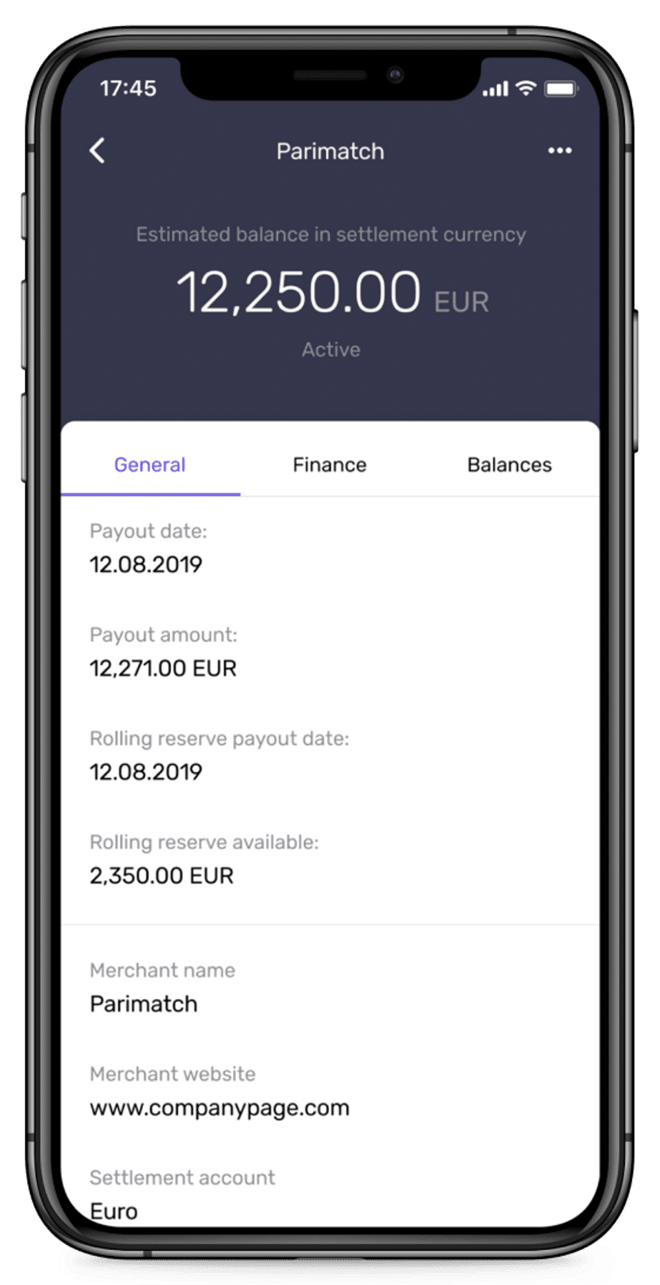 Genome Wallet screenshot