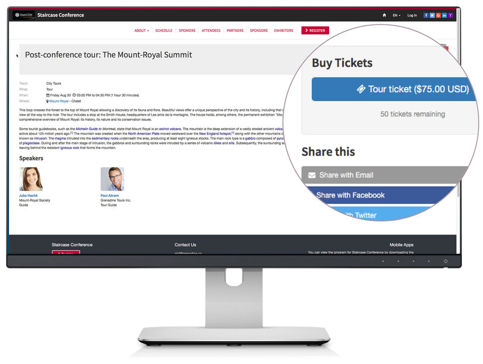 Tour Ticket Pricing