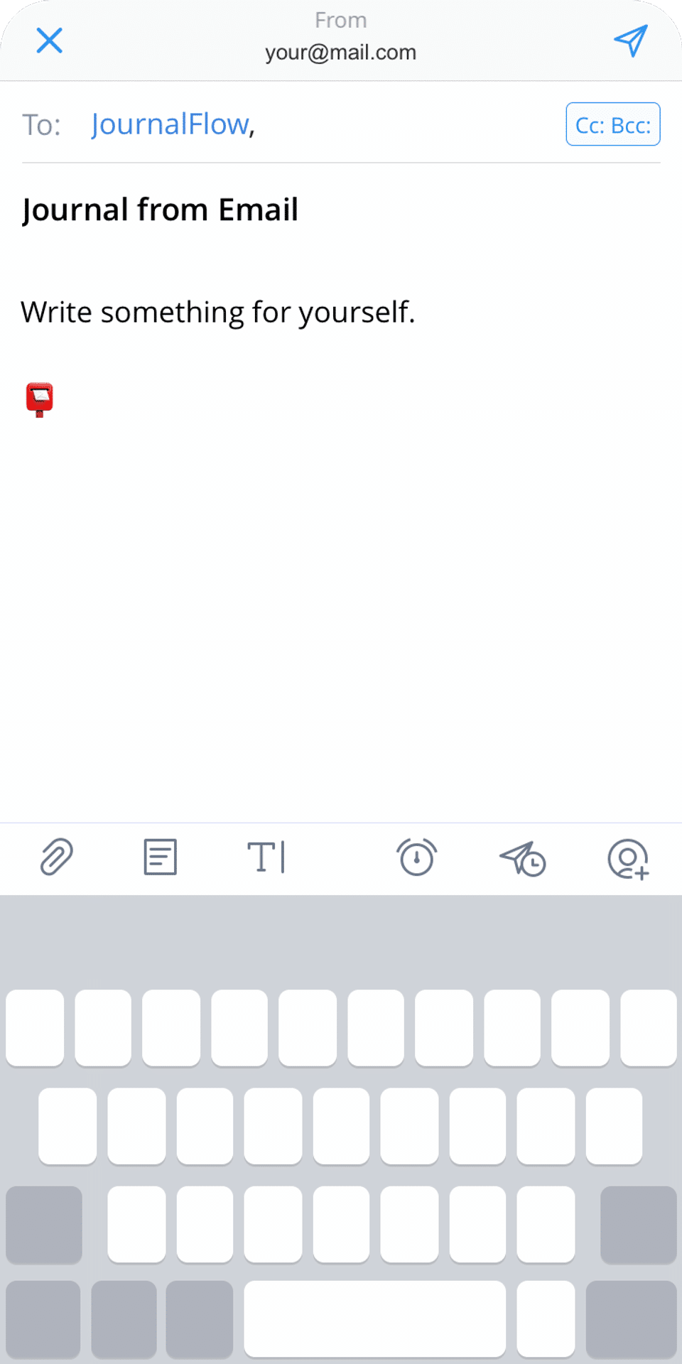 JournalFlow screenshot