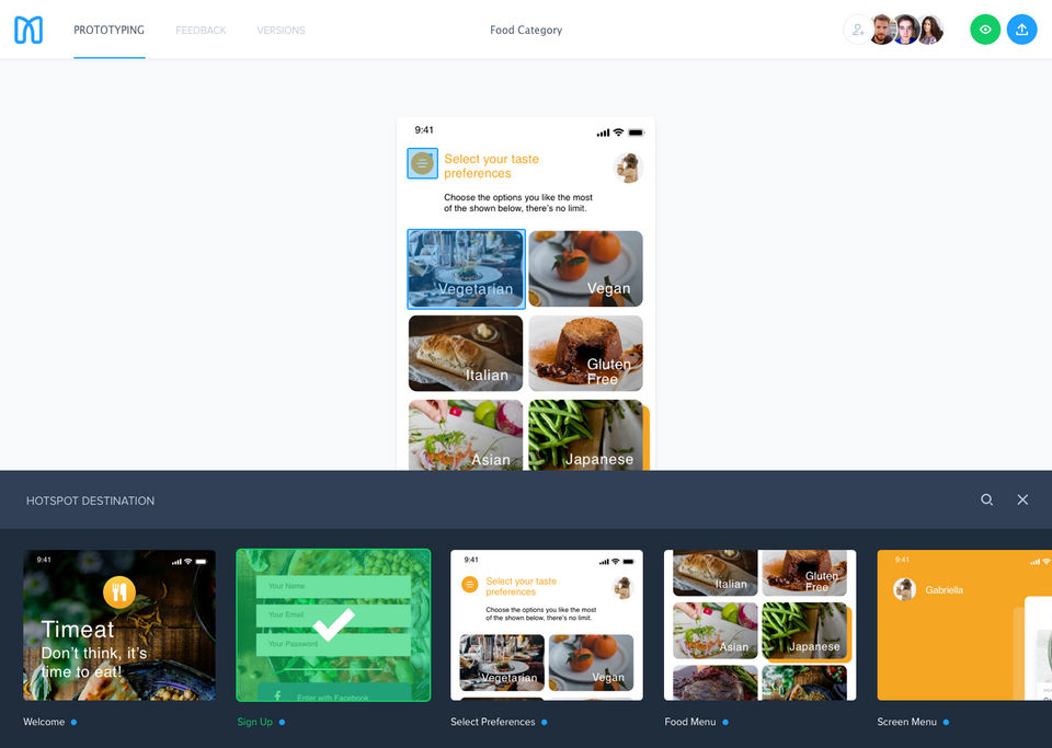Mockapp screenshot
