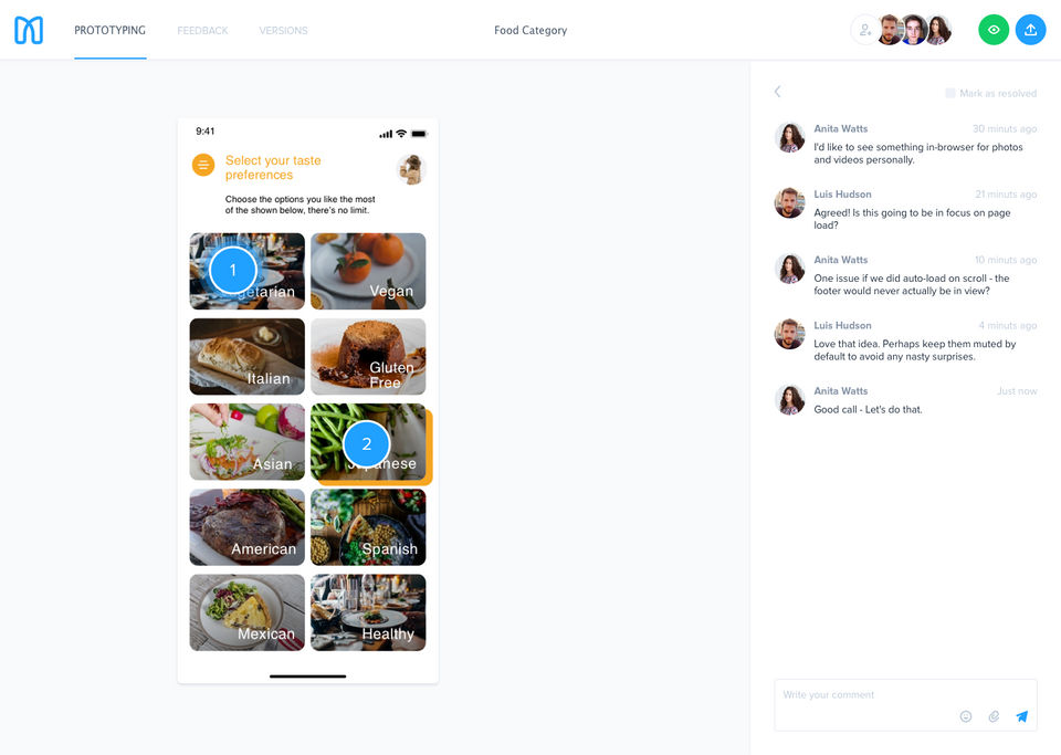 Mockapp screenshot