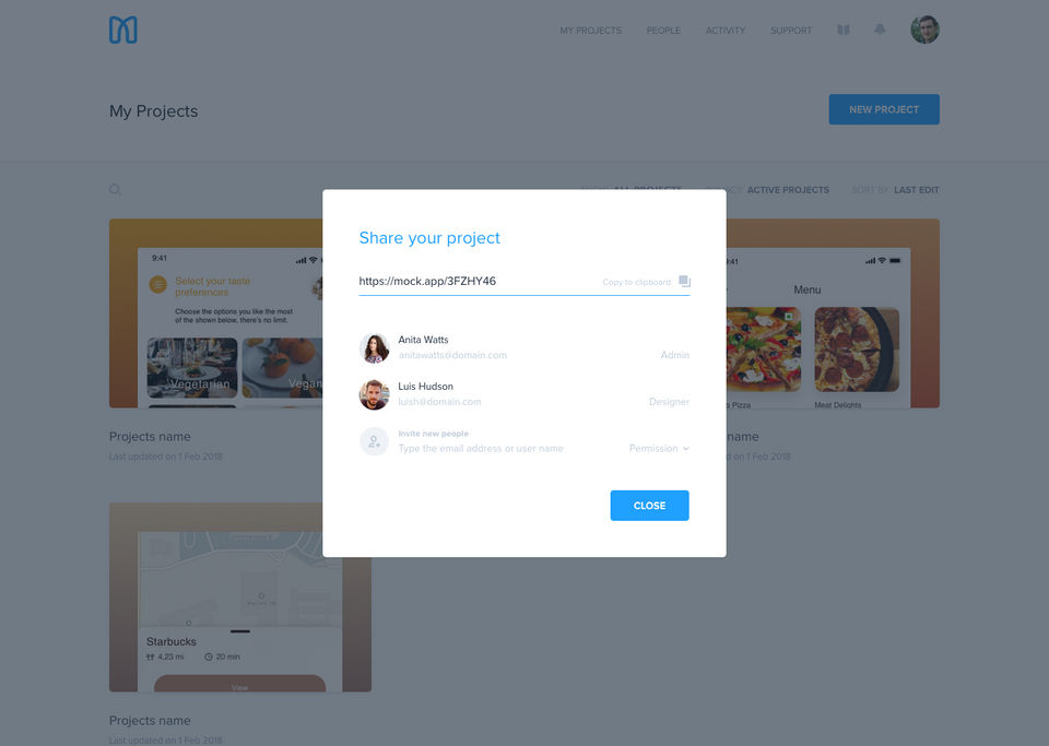 Mockapp screenshot