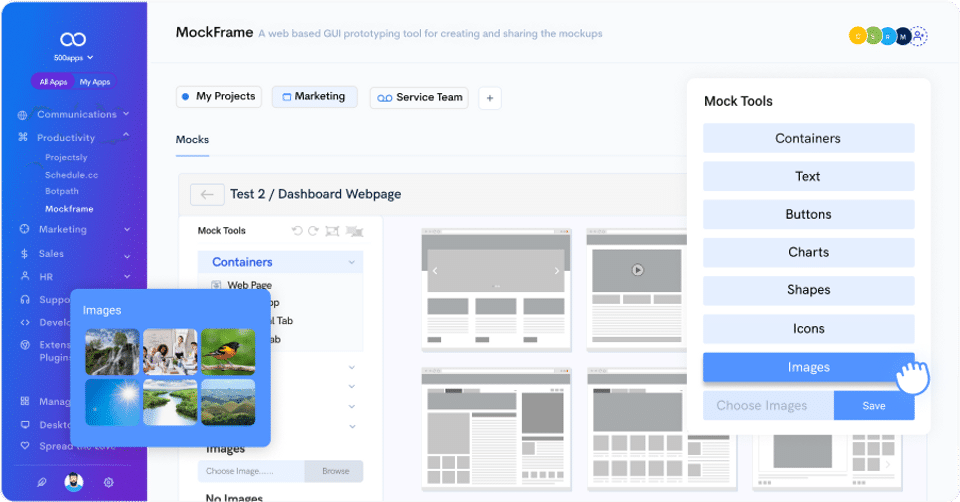 Image Library screenshot