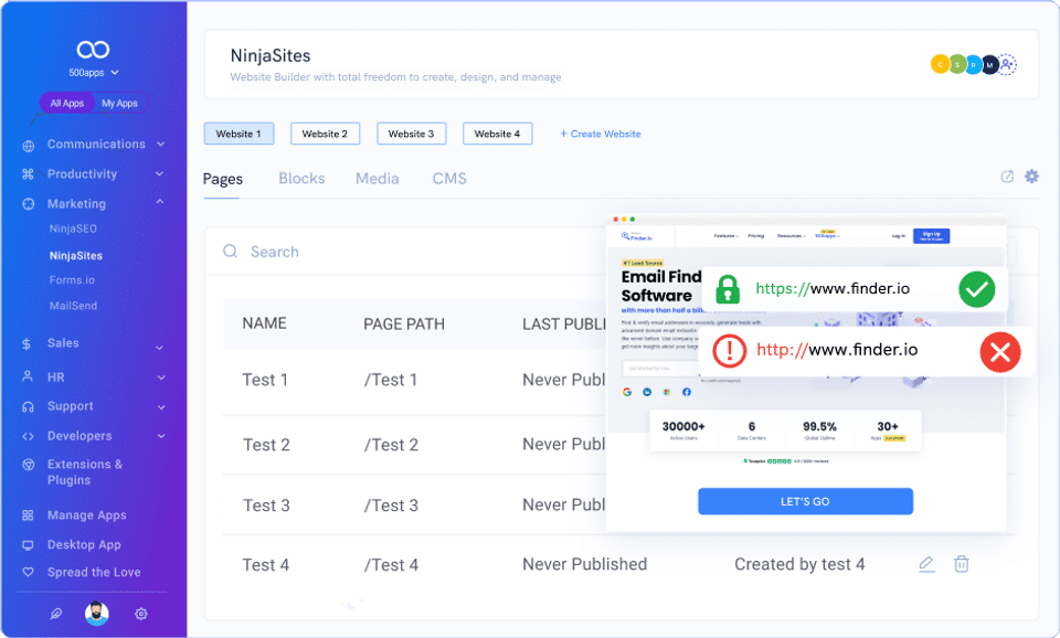 Free SSL Certificate screenshot