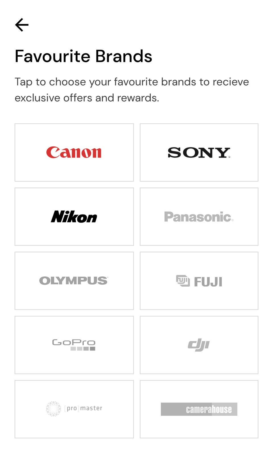 Favourite Brands