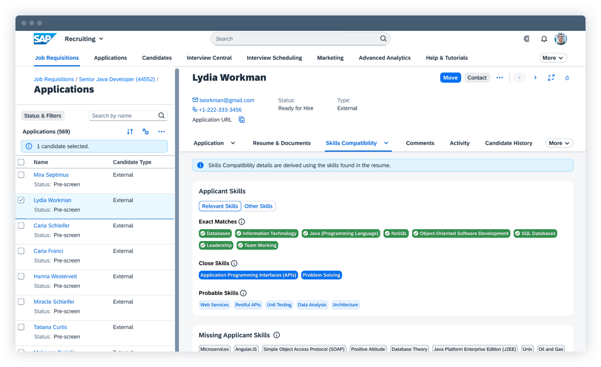 SAP SuccessFactors