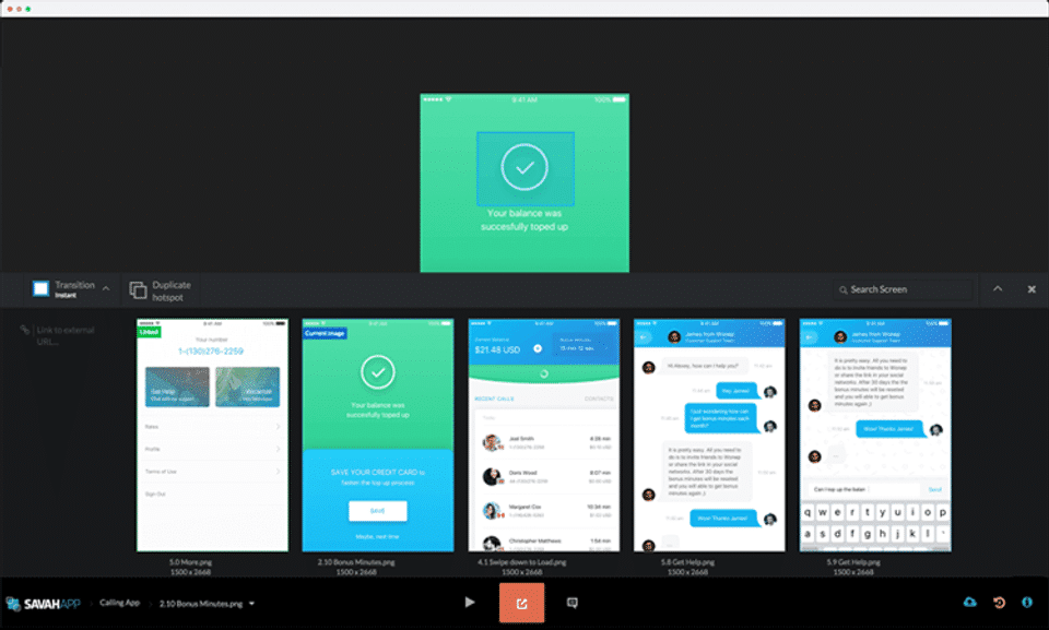 Savah App screenshot