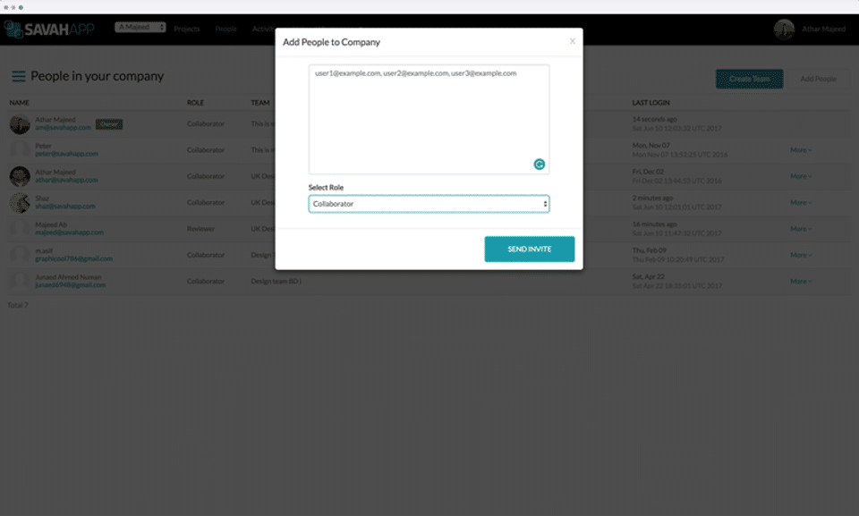 Savah App screenshot