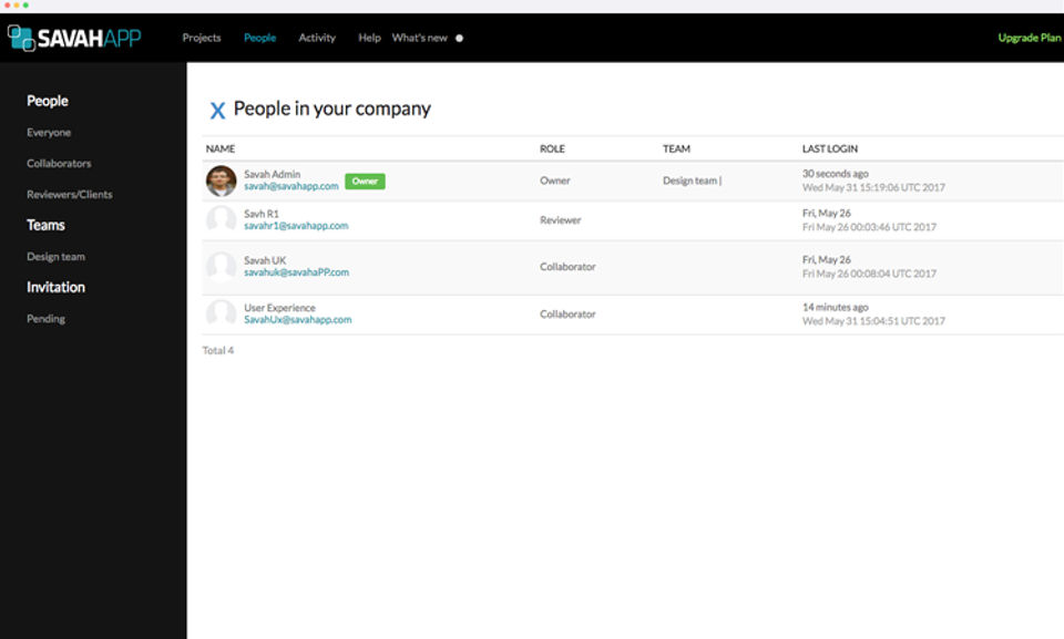 Savah App screenshot