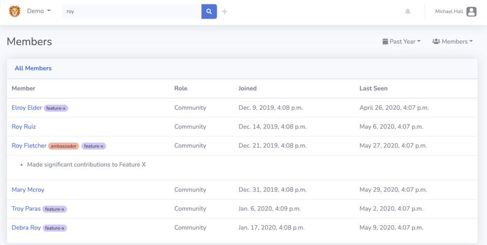 Savannah CRM screenshot