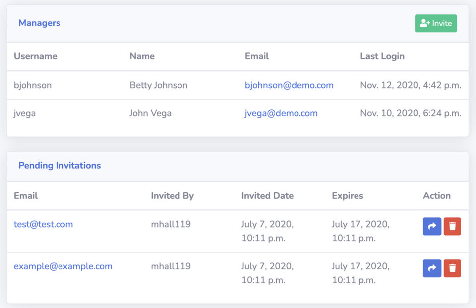 Savannah CRM screenshot