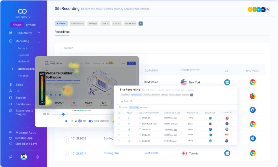 Customer Journey Mapping screenshot