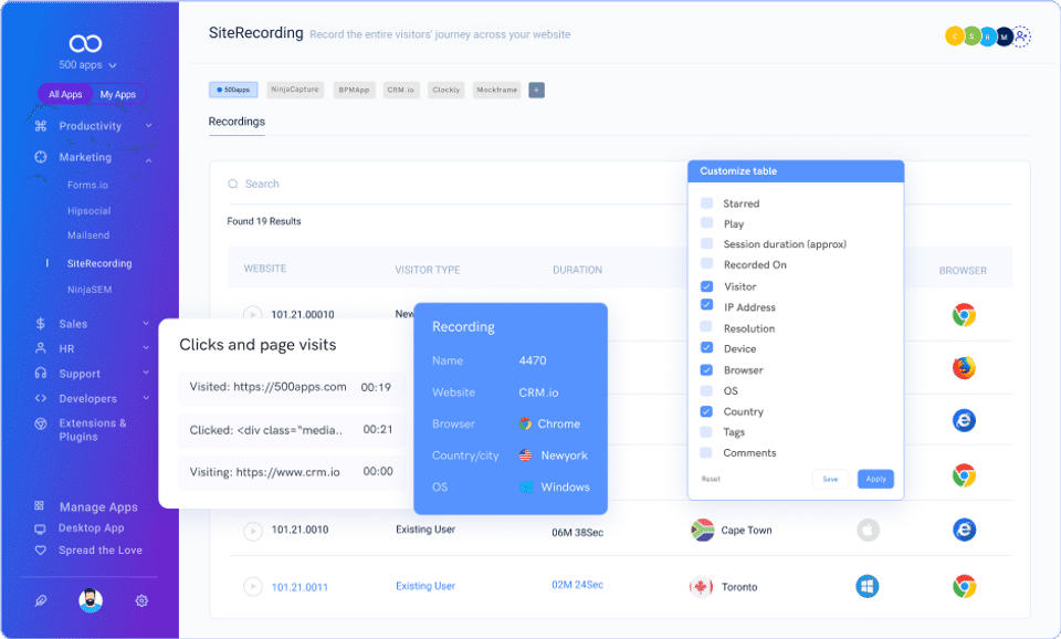 Real-time Monitoring screenshot