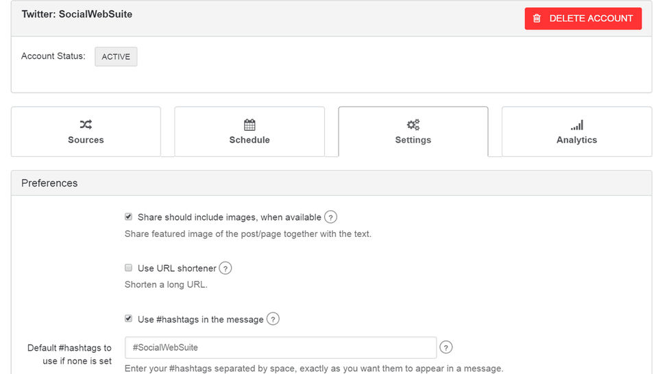 Social Web Suite screenshot