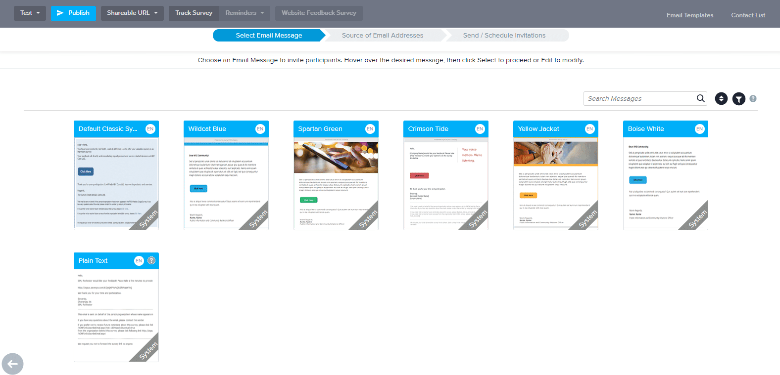SoGoSurvey screenshot