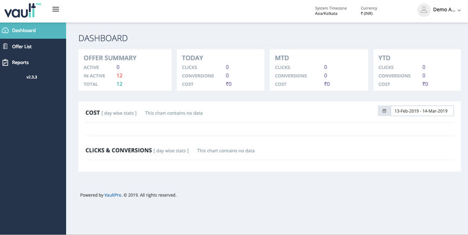 VaultPro screenshot
