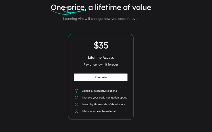vim-so pricing