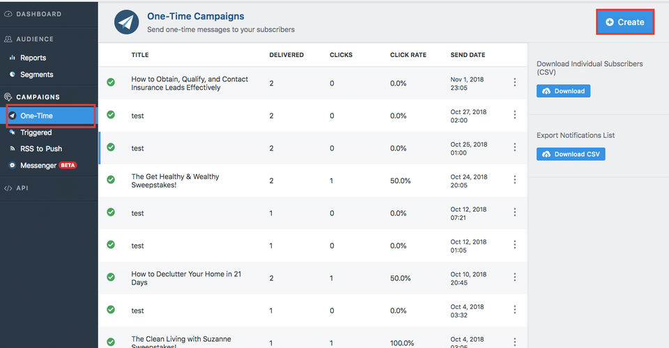 VWO Engage screenshot