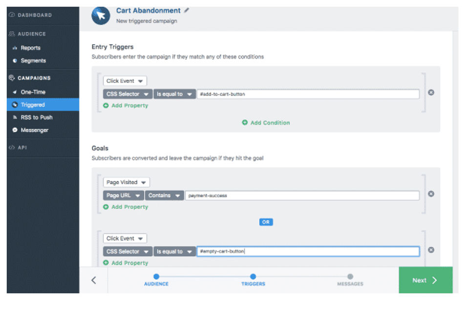 VWO Engage screenshot