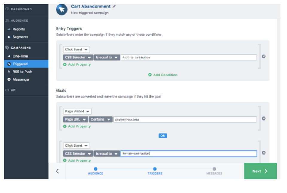 VWO Engage screenshot