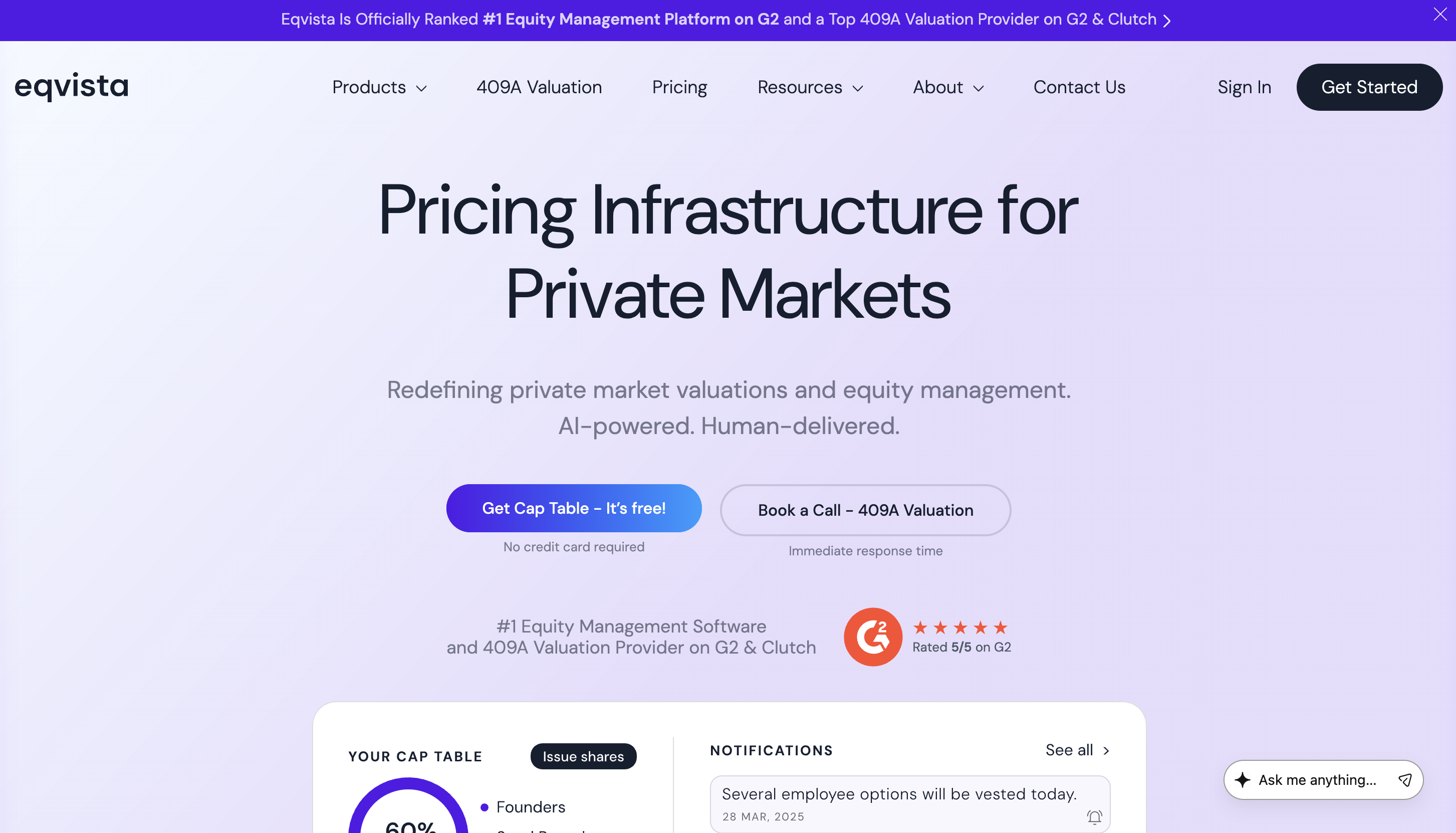 Eqvista - Equity Management Platform