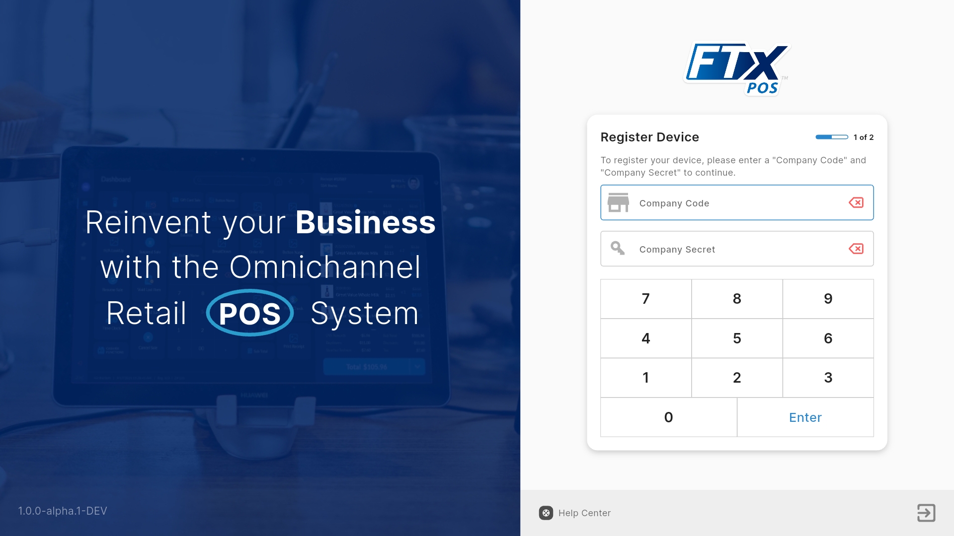 POS Device Registration