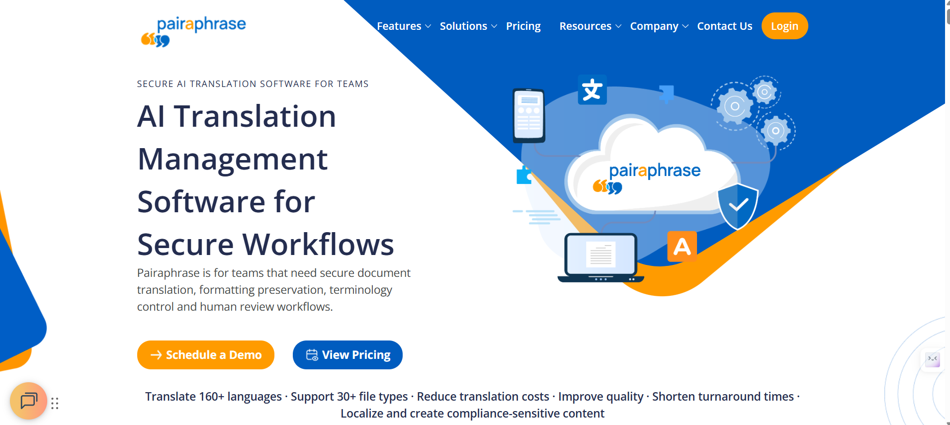 AI Translation Management Software for Secure Workflows