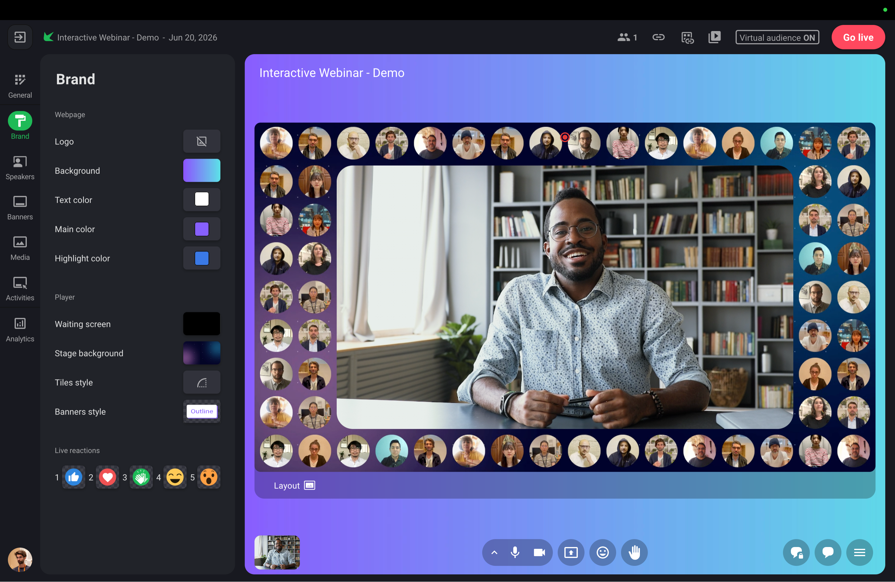 Branded Webinars and Live Streams